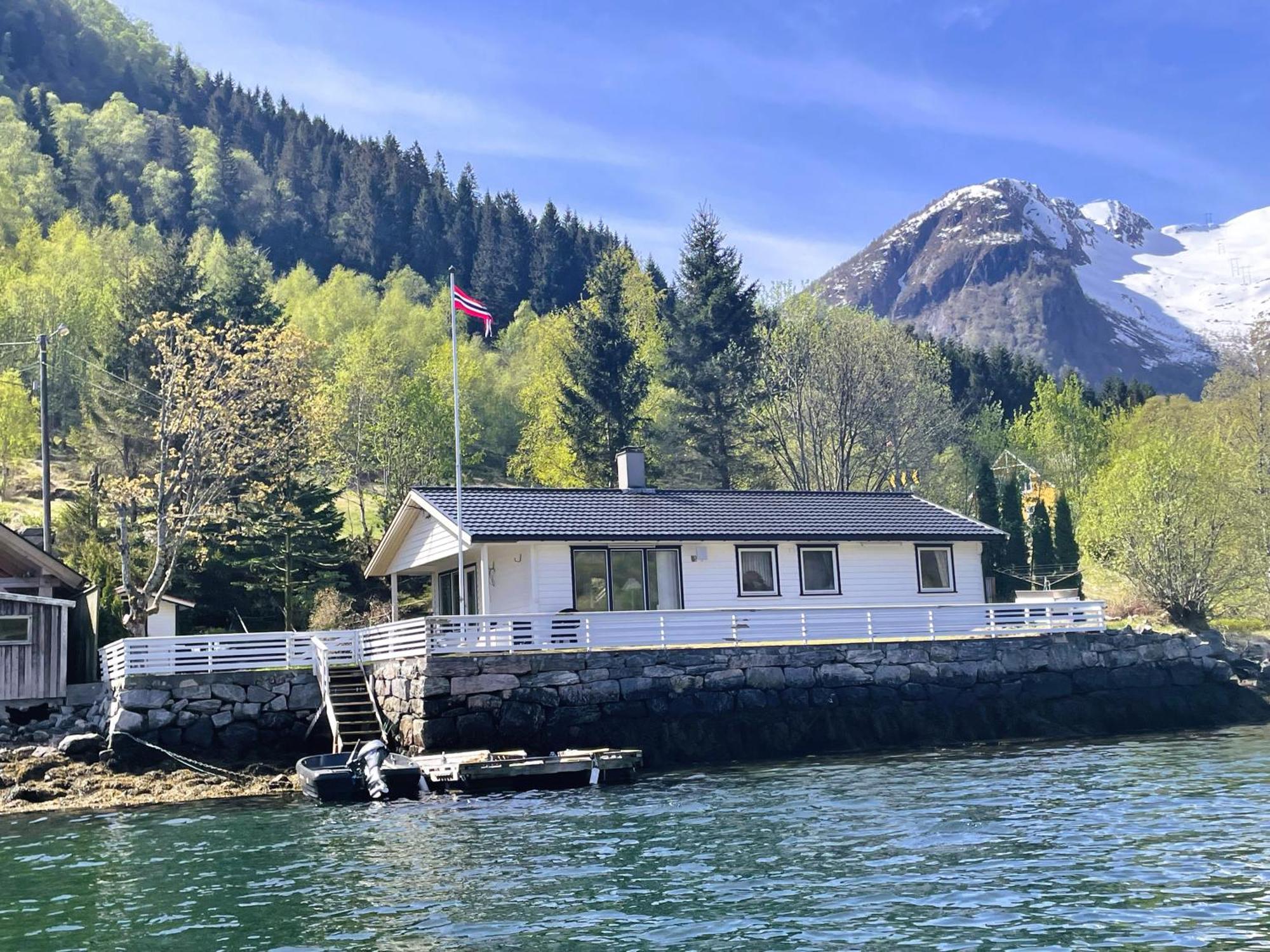 Der Fjordtraum In Balestrand Direkt Am Wasser Extérieur photo